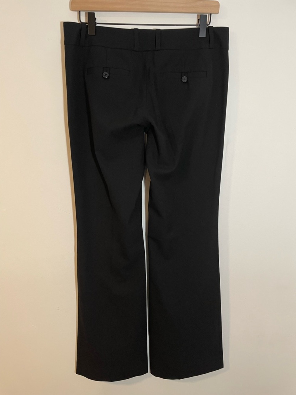 The Limited Drew Fit Black Pants Dress Slacks Office Wear Size 4R Y2K - Picture 4 of 10